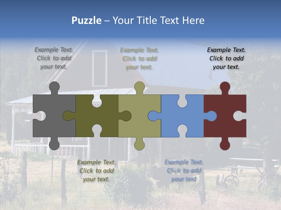 Dwelling Country Home PowerPoint Template