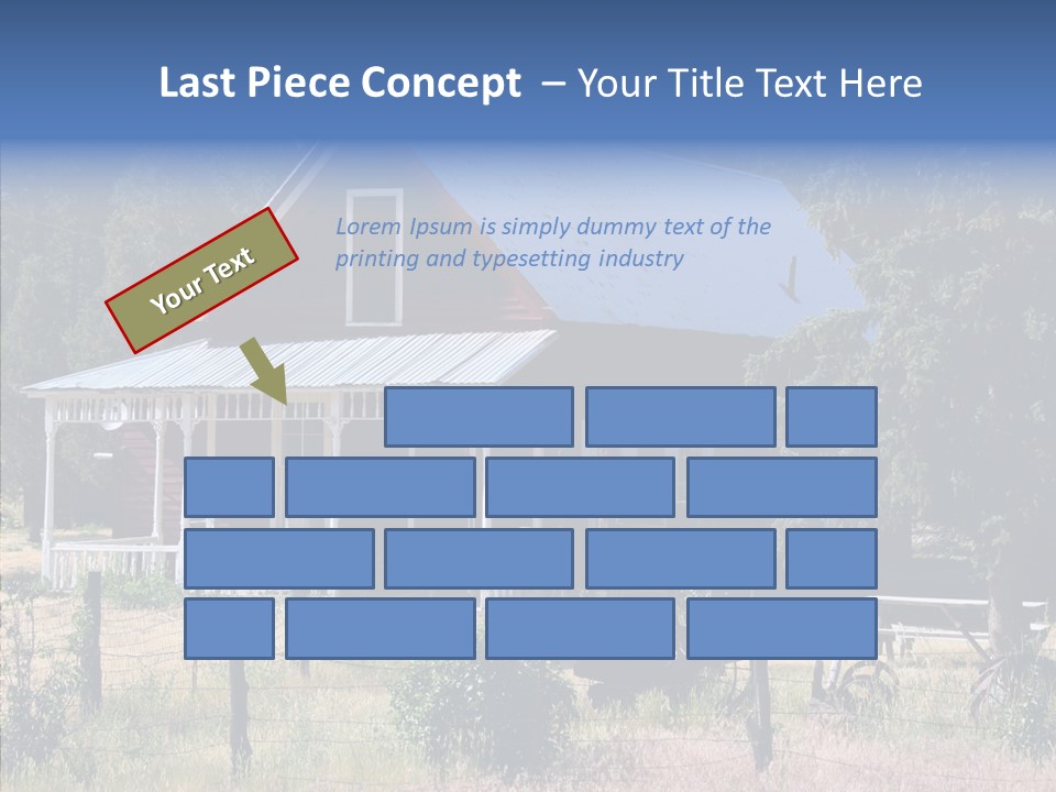 Dwelling Country Home PowerPoint Template