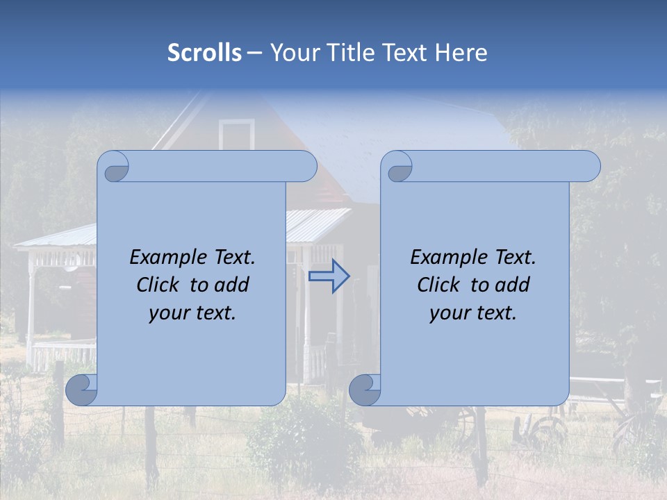 Dwelling Country Home PowerPoint Template