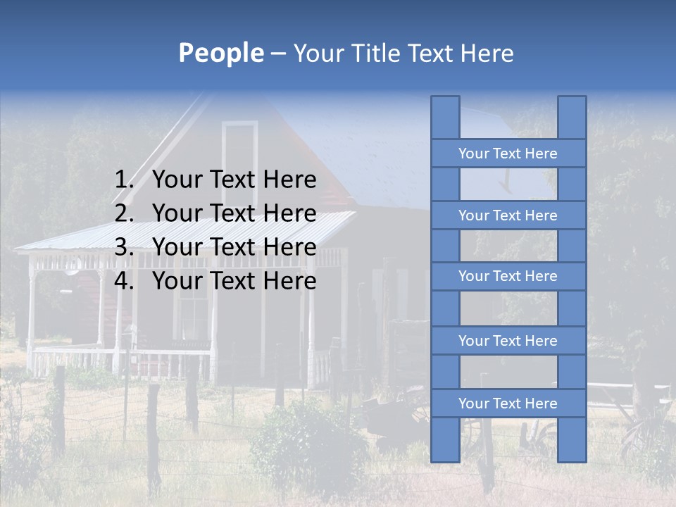 Dwelling Country Home PowerPoint Template
