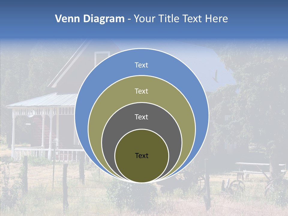 Dwelling Country Home PowerPoint Template
