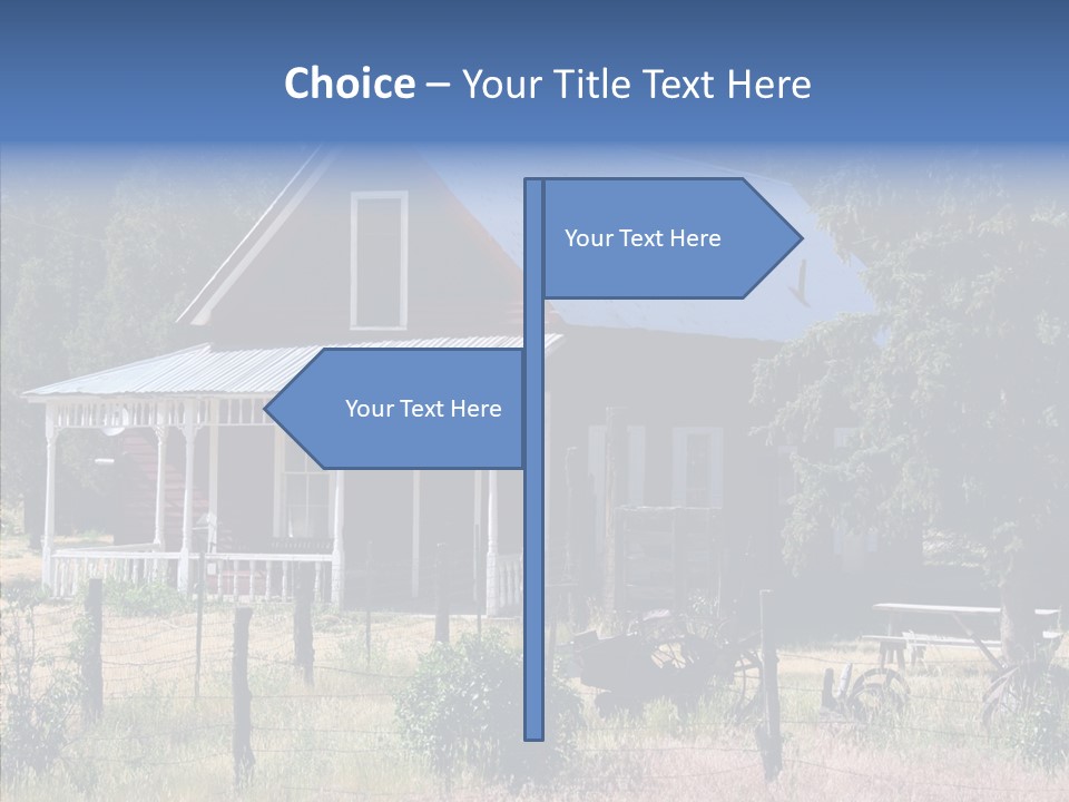 Dwelling Country Home PowerPoint Template