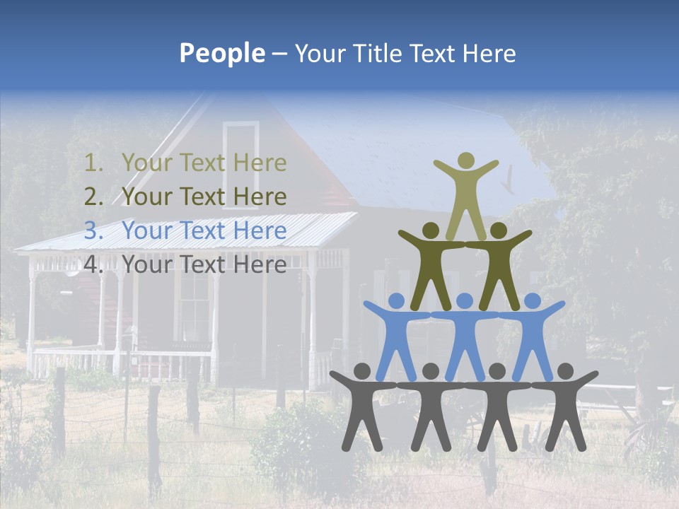 Dwelling Country Home PowerPoint Template