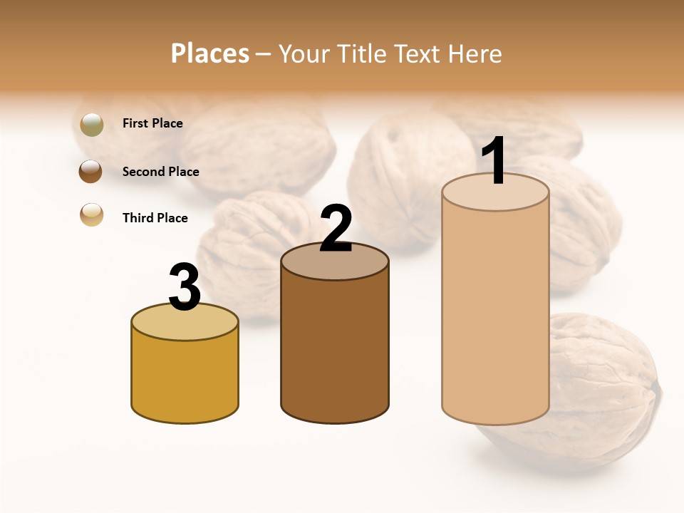 Ingredient Food White PowerPoint Template