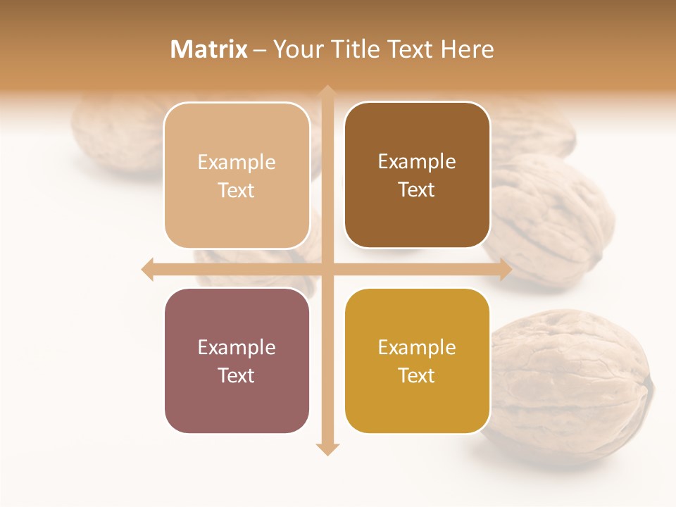 Ingredient Food White PowerPoint Template