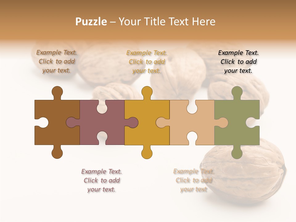 Ingredient Food White PowerPoint Template