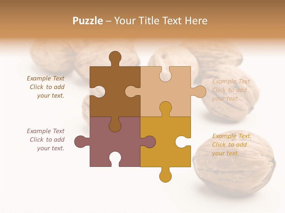 Ingredient Food White PowerPoint Template