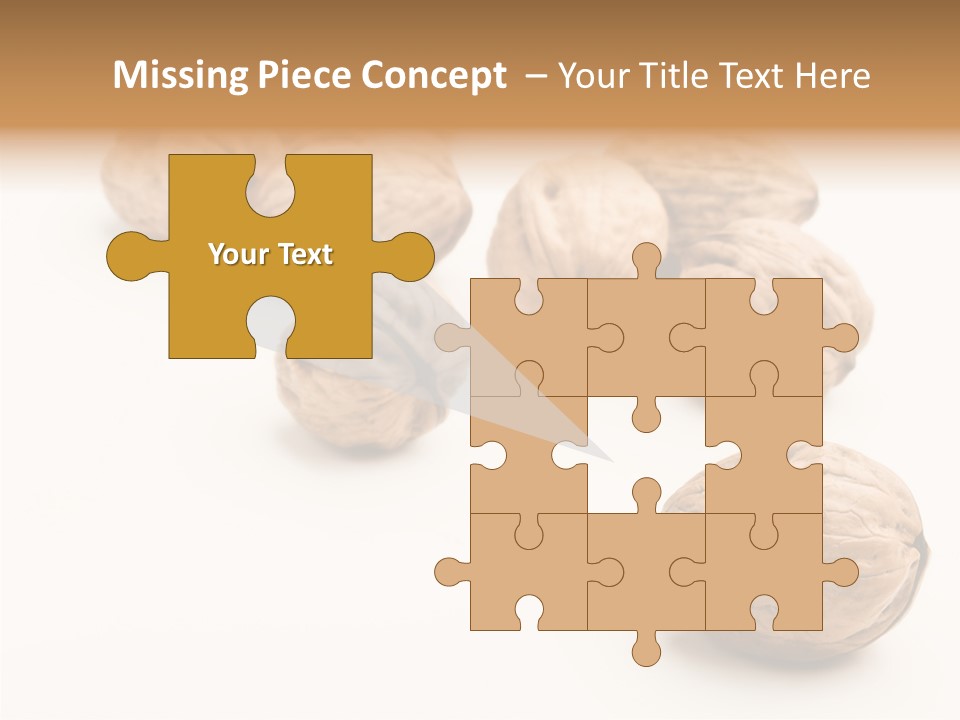 Ingredient Food White PowerPoint Template