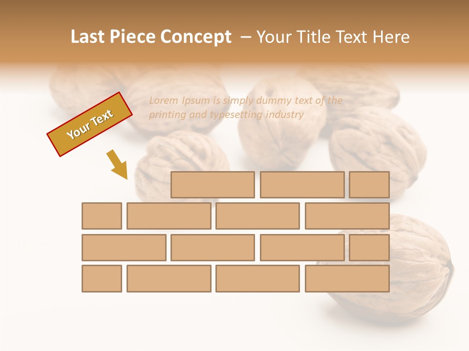 Ingredient Food White PowerPoint Template