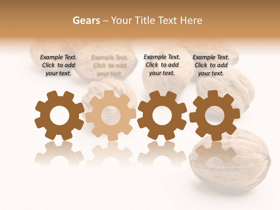 Ingredient Food White PowerPoint Template