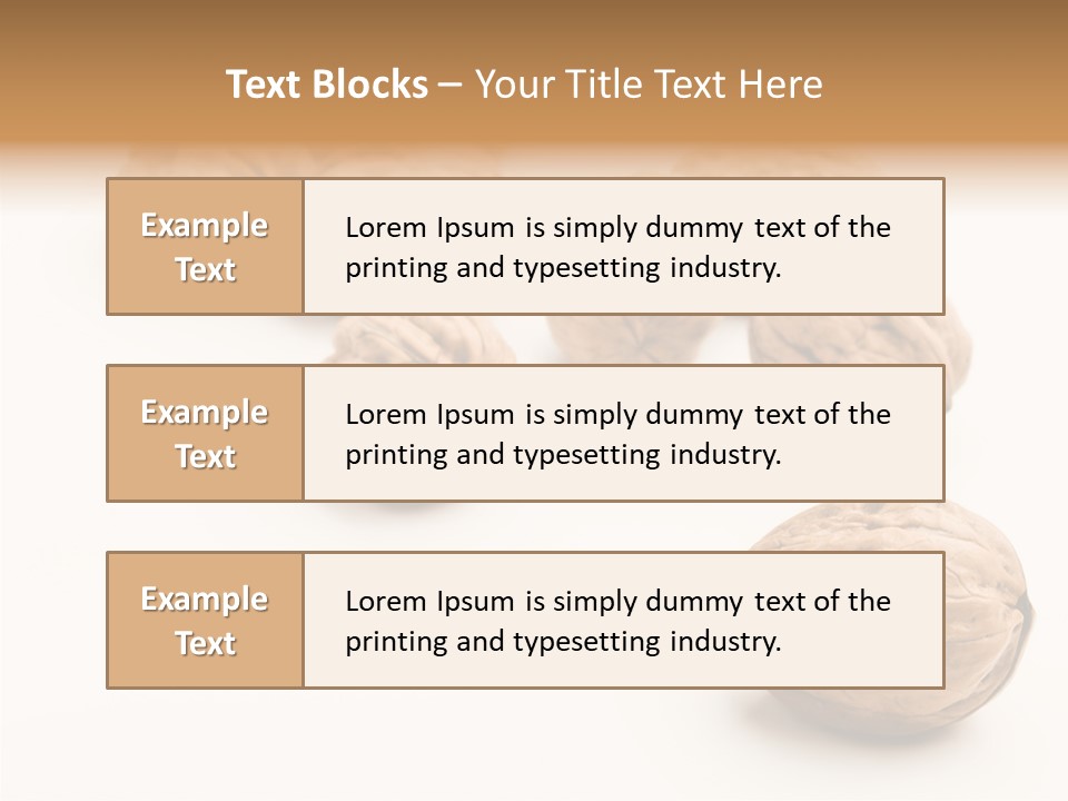 Ingredient Food White PowerPoint Template