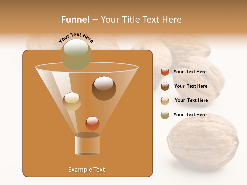 Ingredient Food White PowerPoint Template