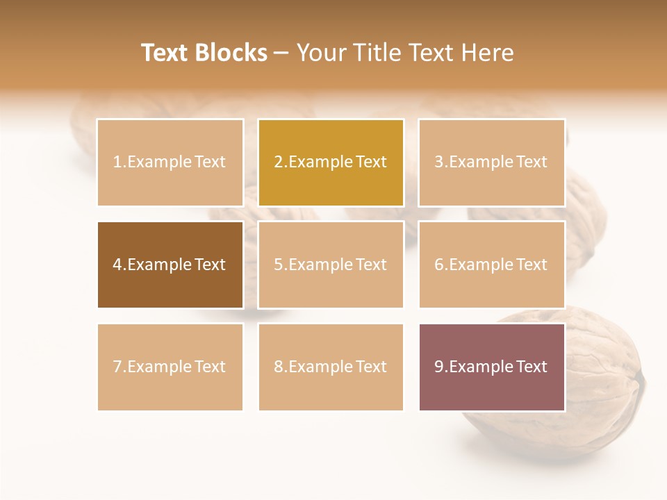 Ingredient Food White PowerPoint Template