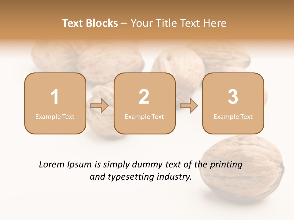 Ingredient Food White PowerPoint Template