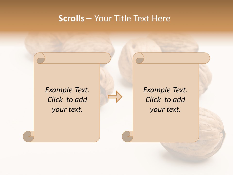 Ingredient Food White PowerPoint Template