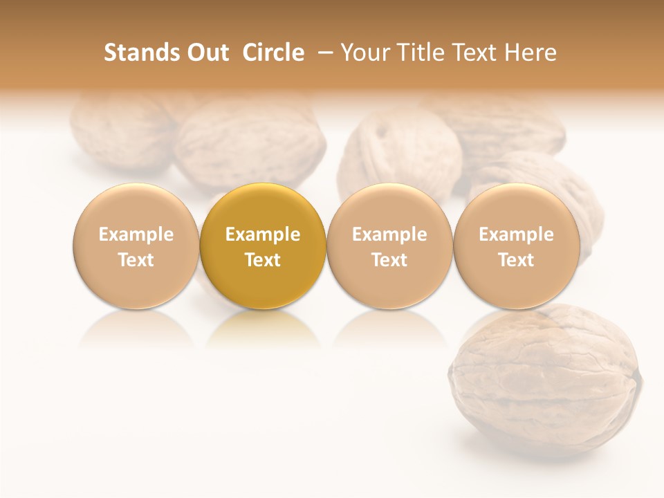 Ingredient Food White PowerPoint Template