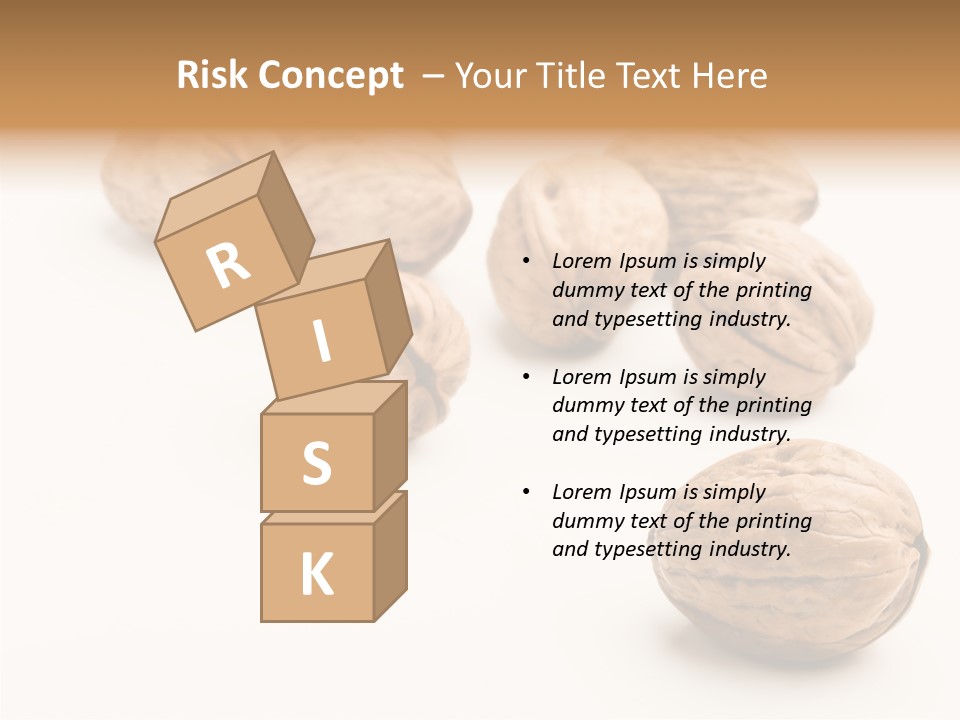 Ingredient Food White PowerPoint Template