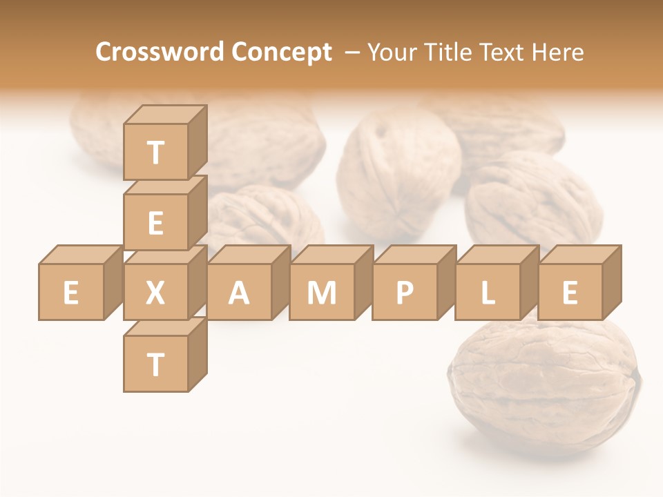 Ingredient Food White PowerPoint Template