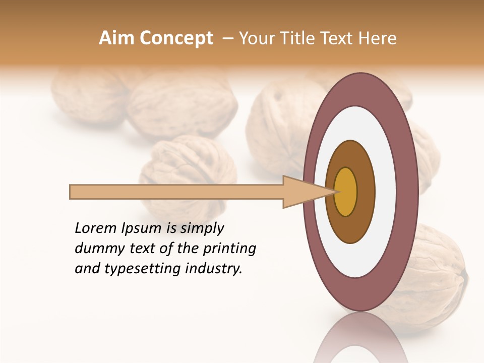 Ingredient Food White PowerPoint Template
