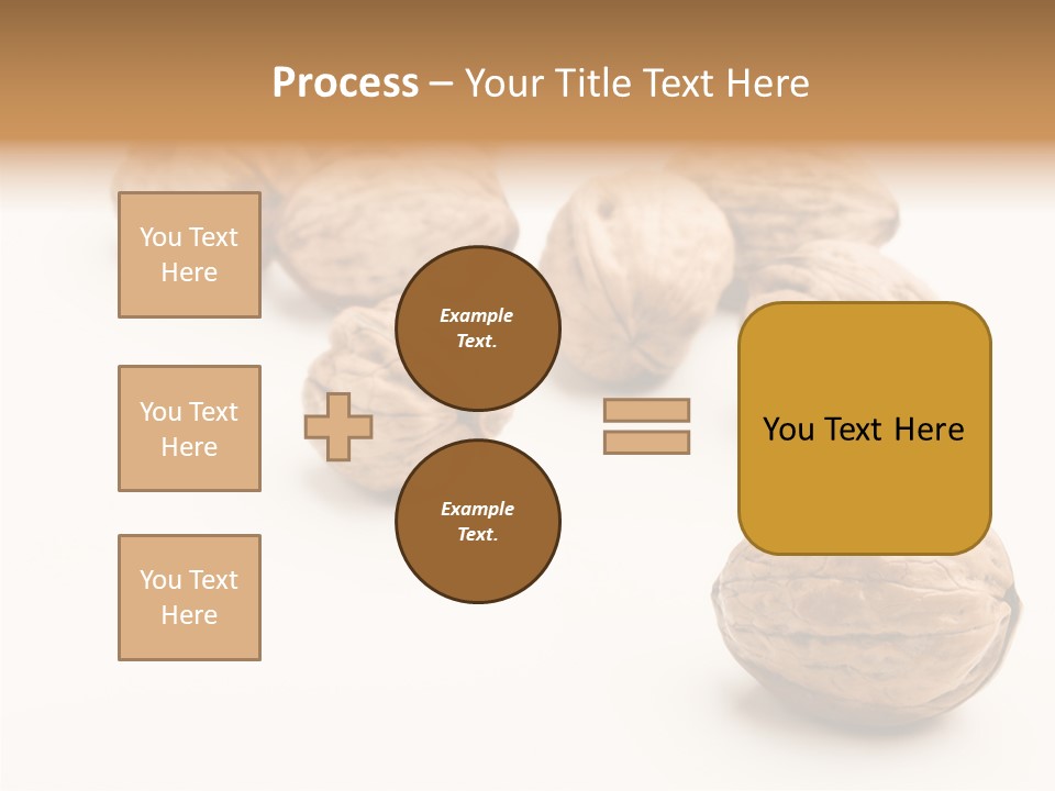 Ingredient Food White PowerPoint Template