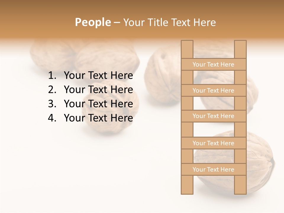 Ingredient Food White PowerPoint Template