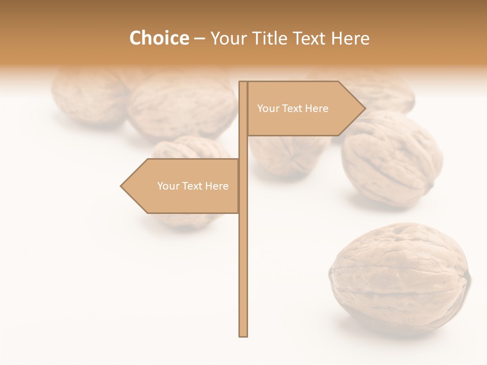 Ingredient Food White PowerPoint Template