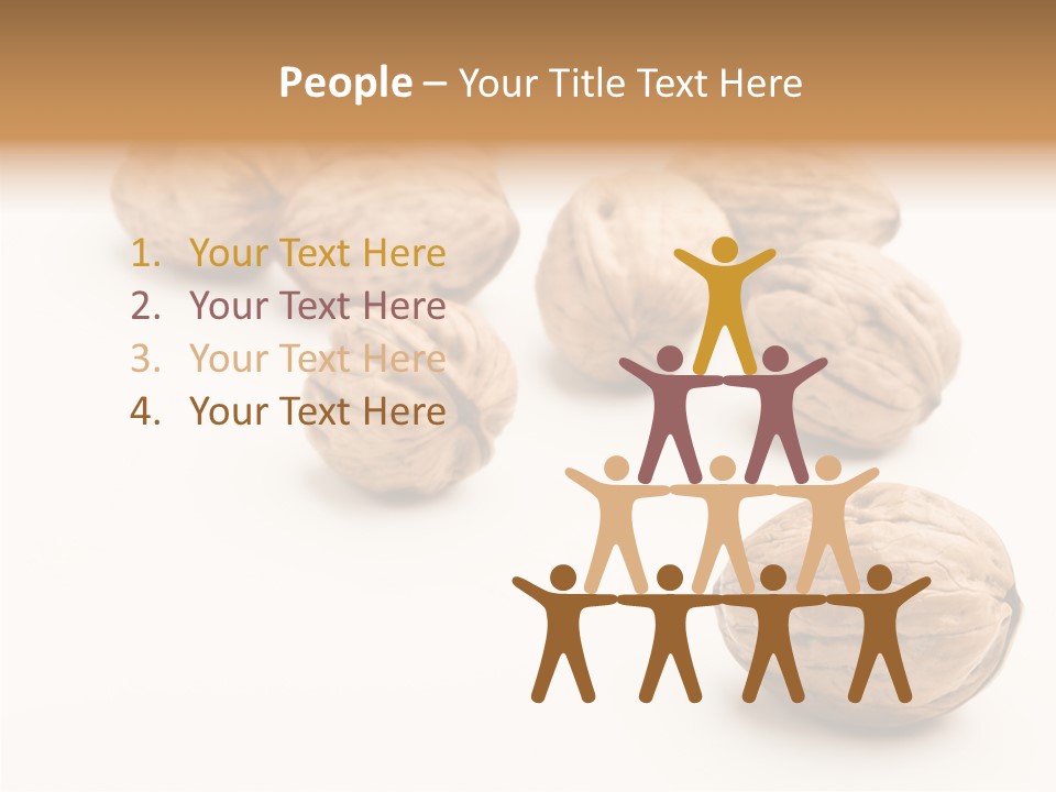 Ingredient Food White PowerPoint Template