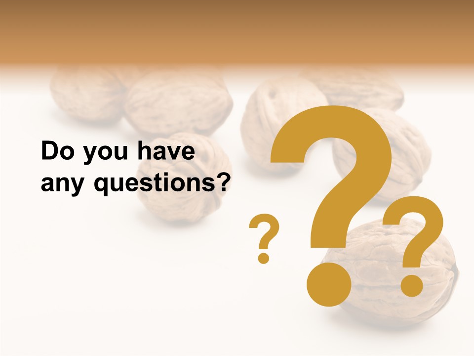 Ingredient Food White PowerPoint Template