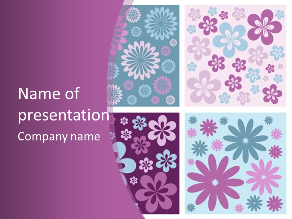 Filigree Natural Color PowerPoint Template