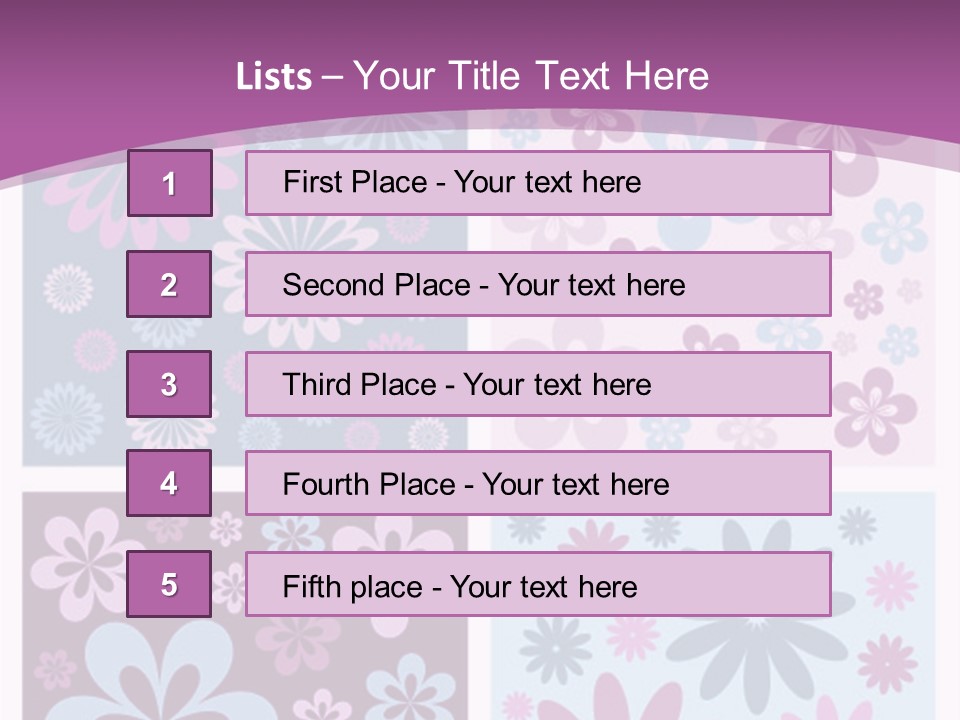 Filigree Natural Color PowerPoint Template