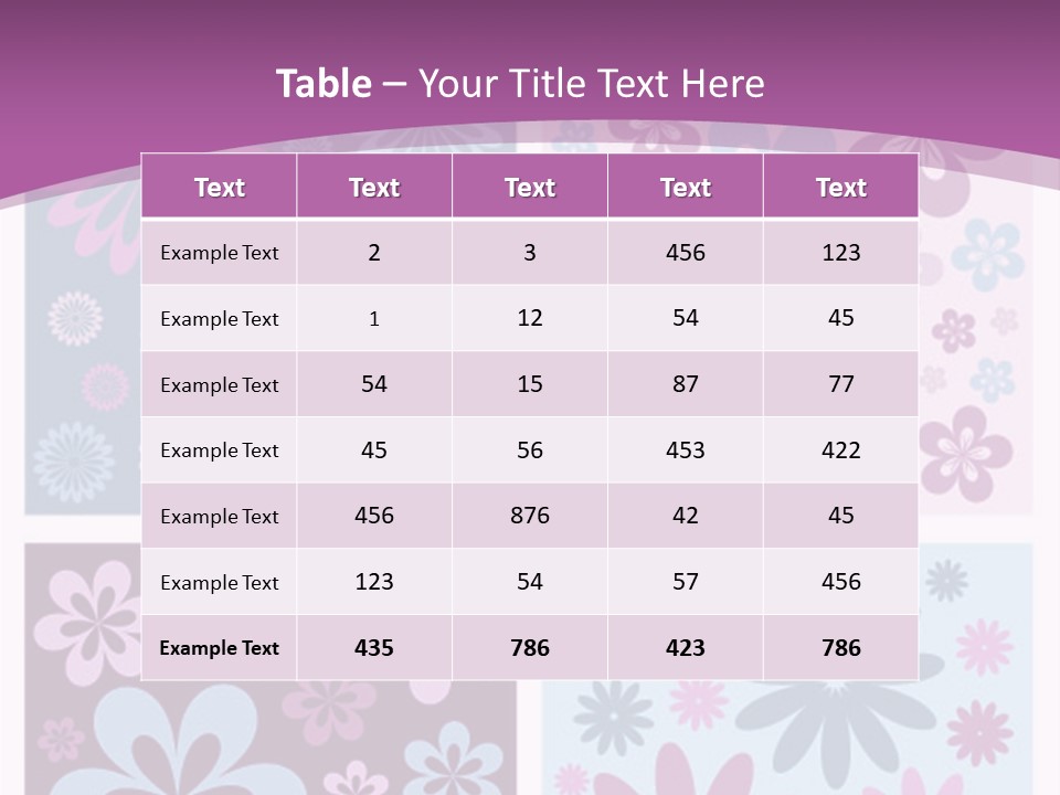Filigree Natural Color PowerPoint Template