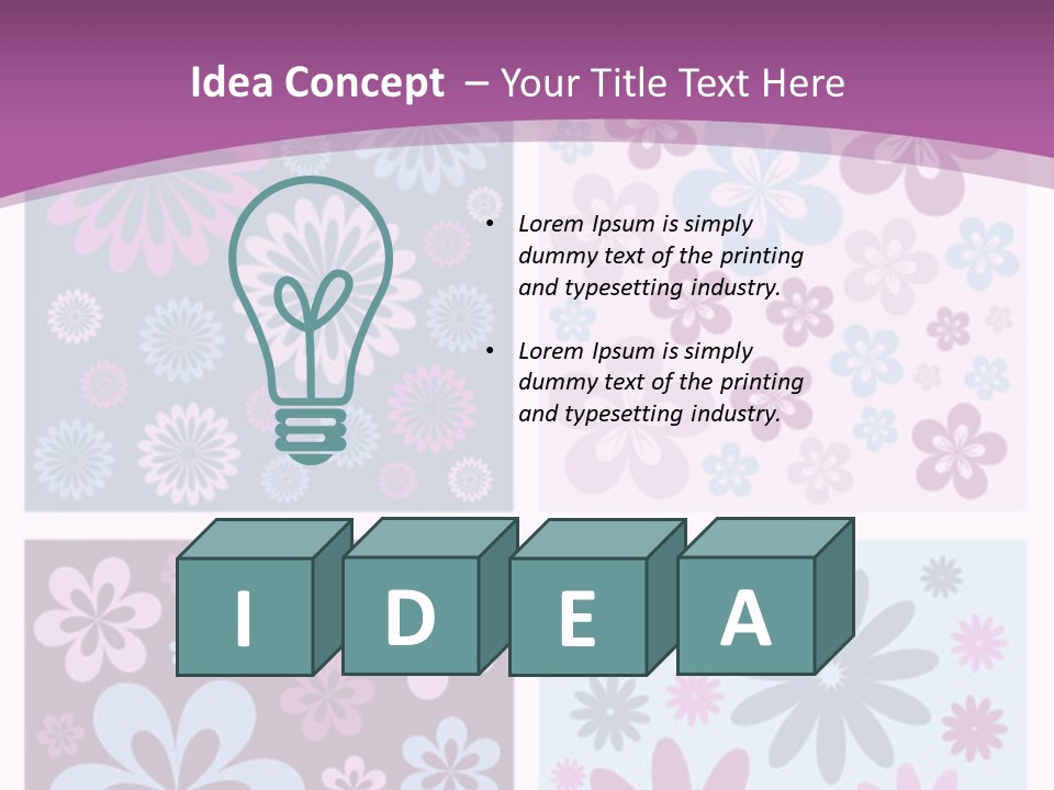 Filigree Natural Color PowerPoint Template