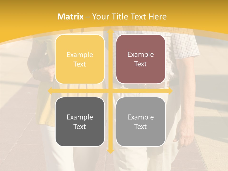 Old Outdoors Smiling PowerPoint Template