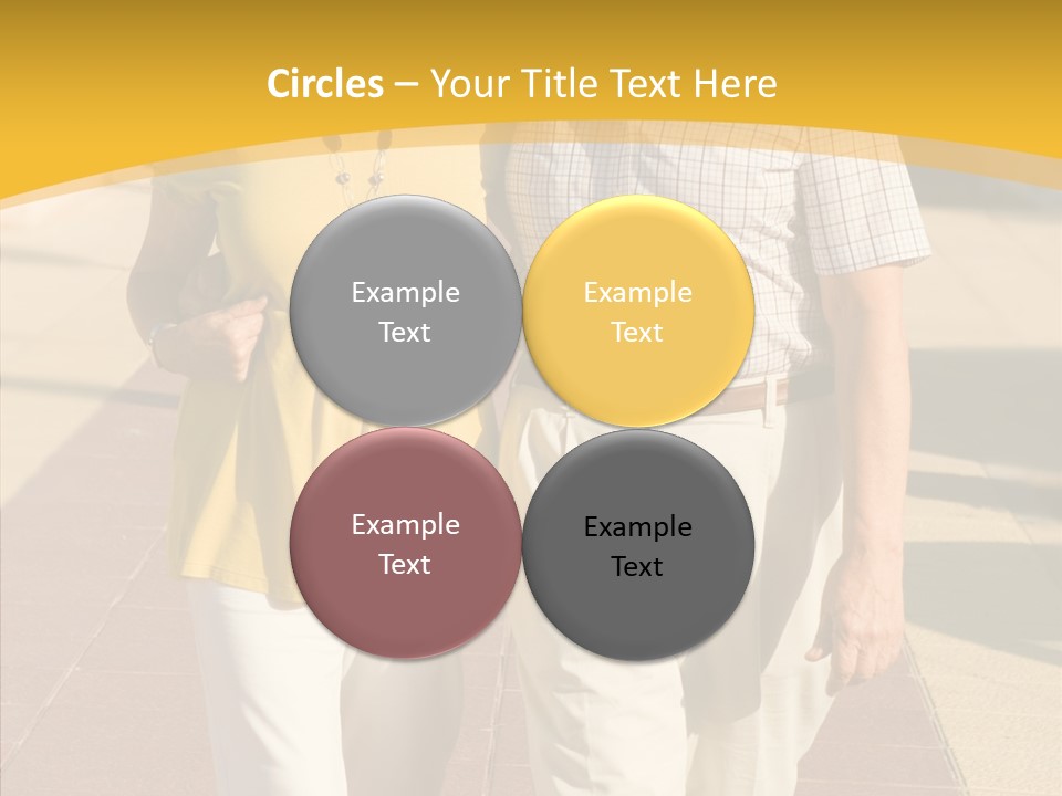 Old Outdoors Smiling PowerPoint Template