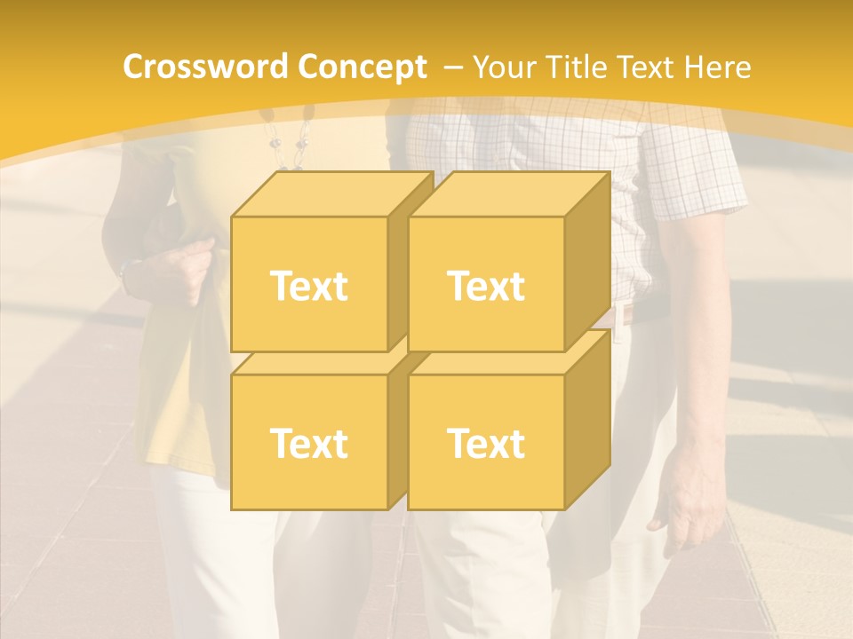 Old Outdoors Smiling PowerPoint Template