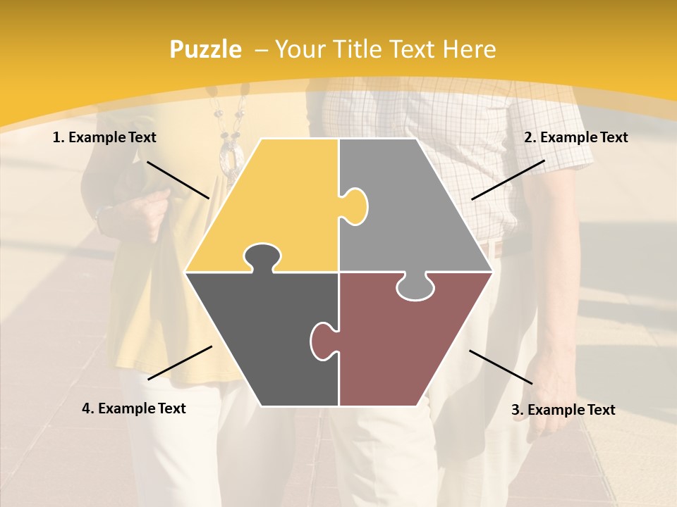 Old Outdoors Smiling PowerPoint Template