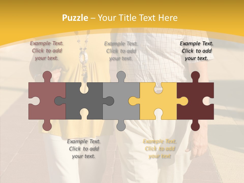 Old Outdoors Smiling PowerPoint Template