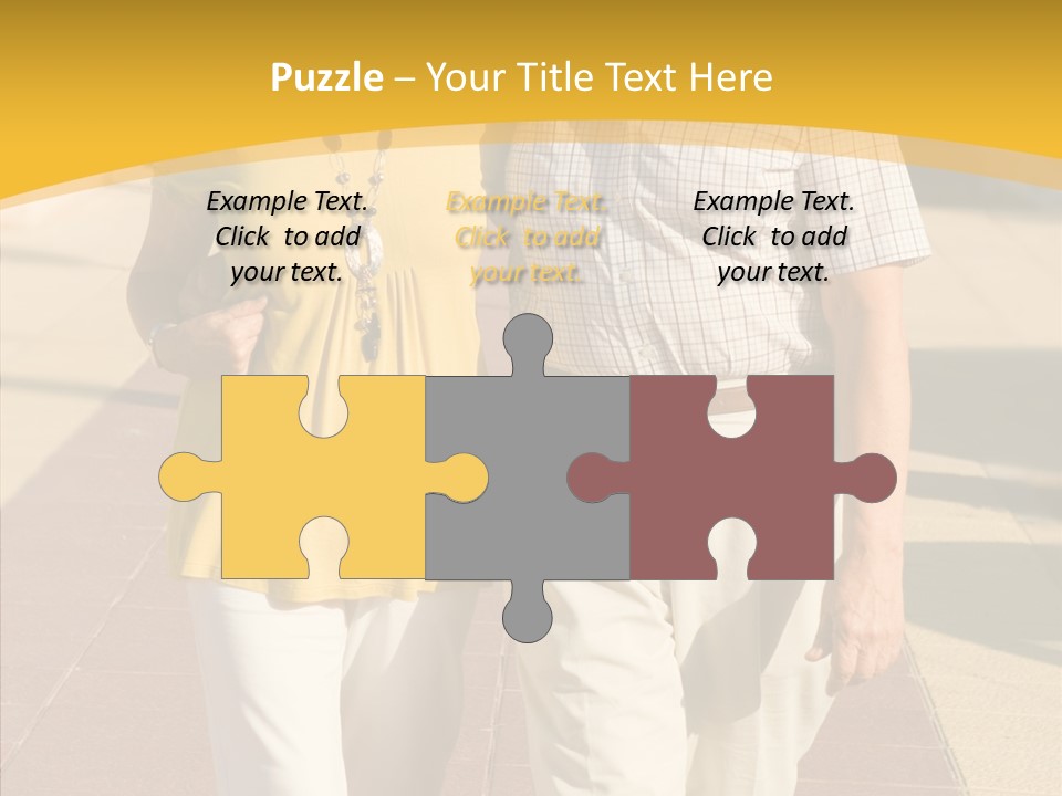 Old Outdoors Smiling PowerPoint Template