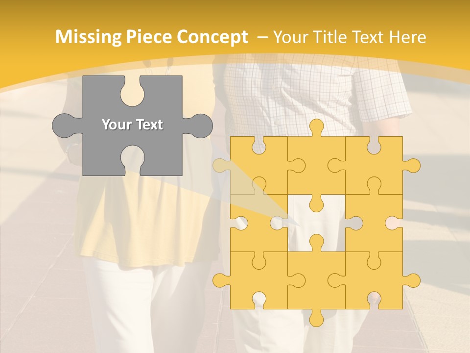 Old Outdoors Smiling PowerPoint Template