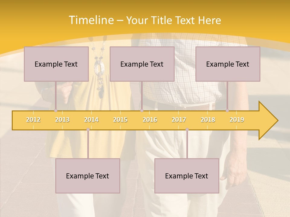 Old Outdoors Smiling PowerPoint Template