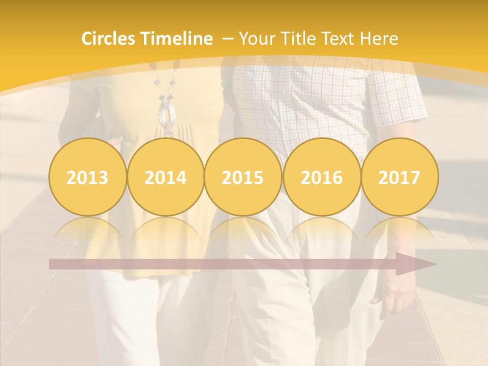 Old Outdoors Smiling PowerPoint Template