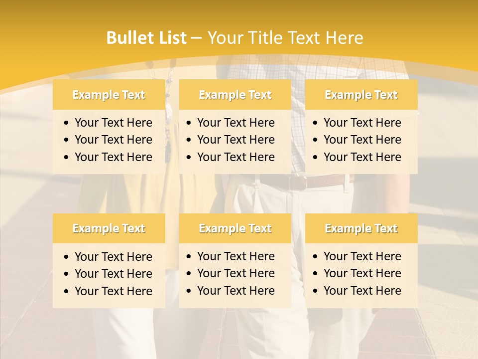 Old Outdoors Smiling PowerPoint Template