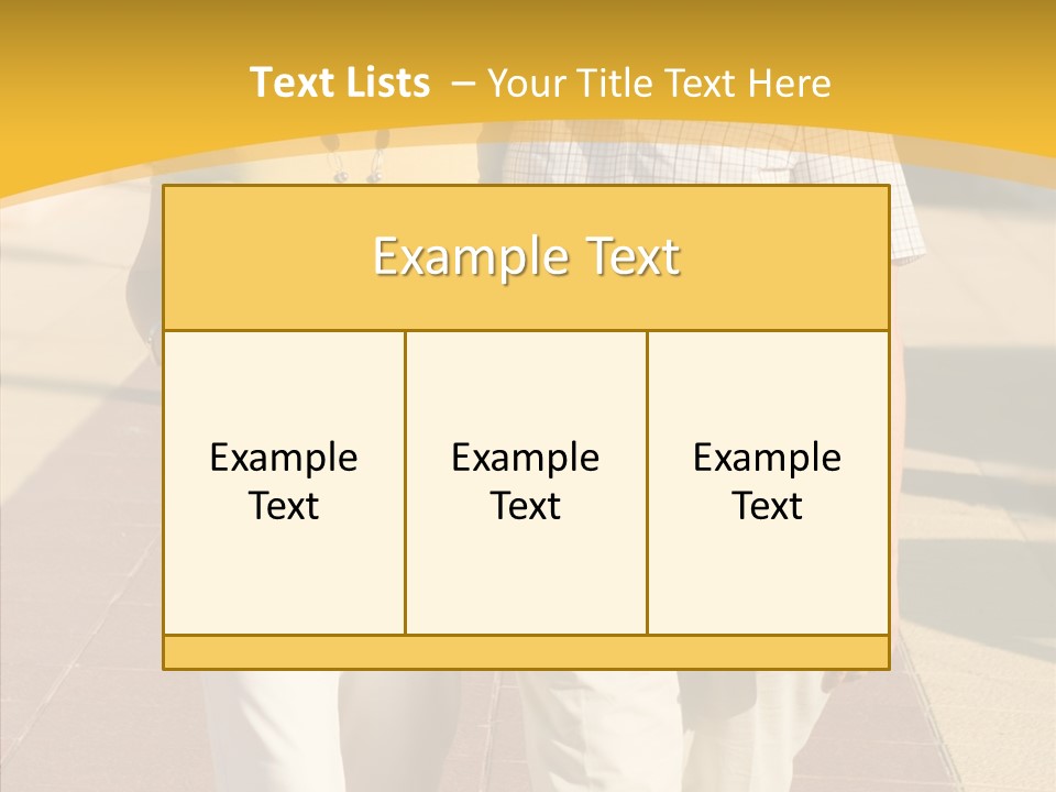Old Outdoors Smiling PowerPoint Template