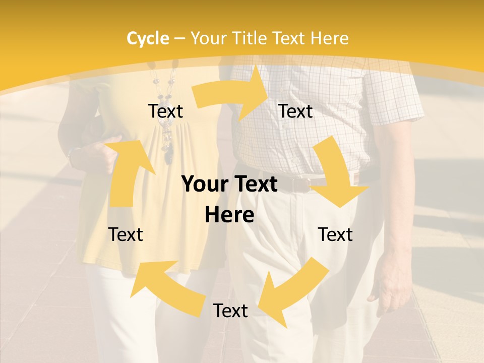 Old Outdoors Smiling PowerPoint Template