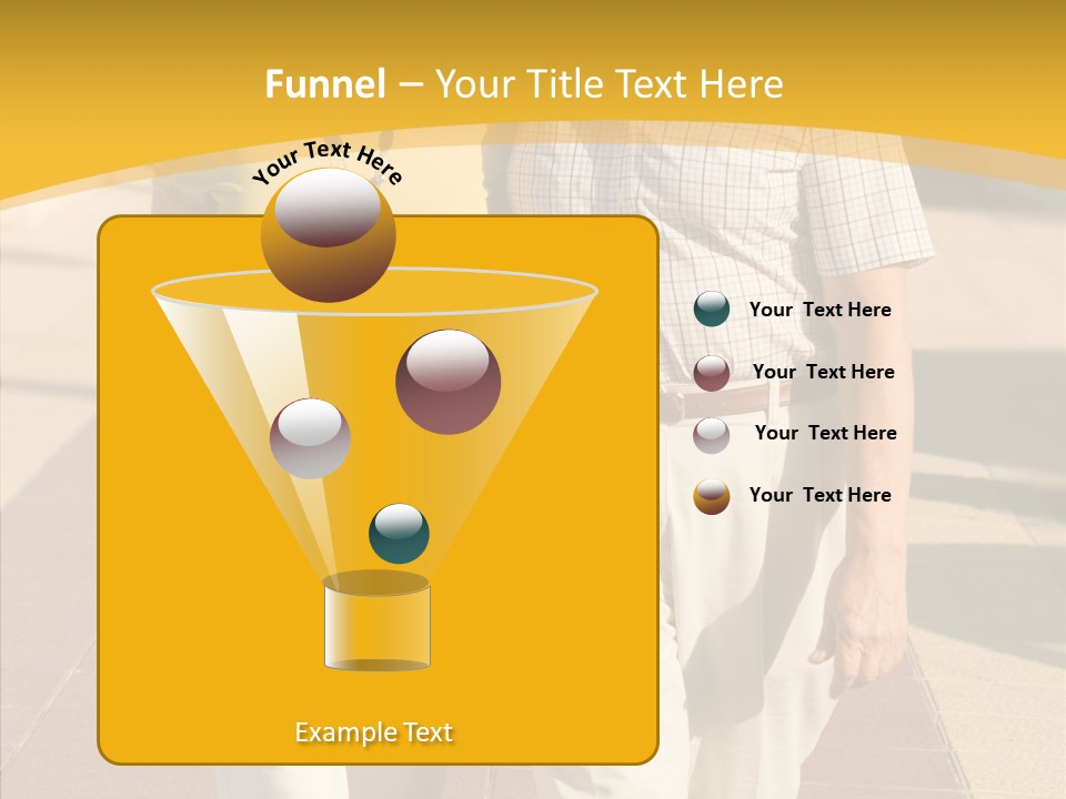 Old Outdoors Smiling PowerPoint Template