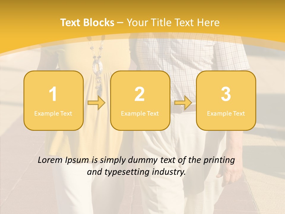 Old Outdoors Smiling PowerPoint Template