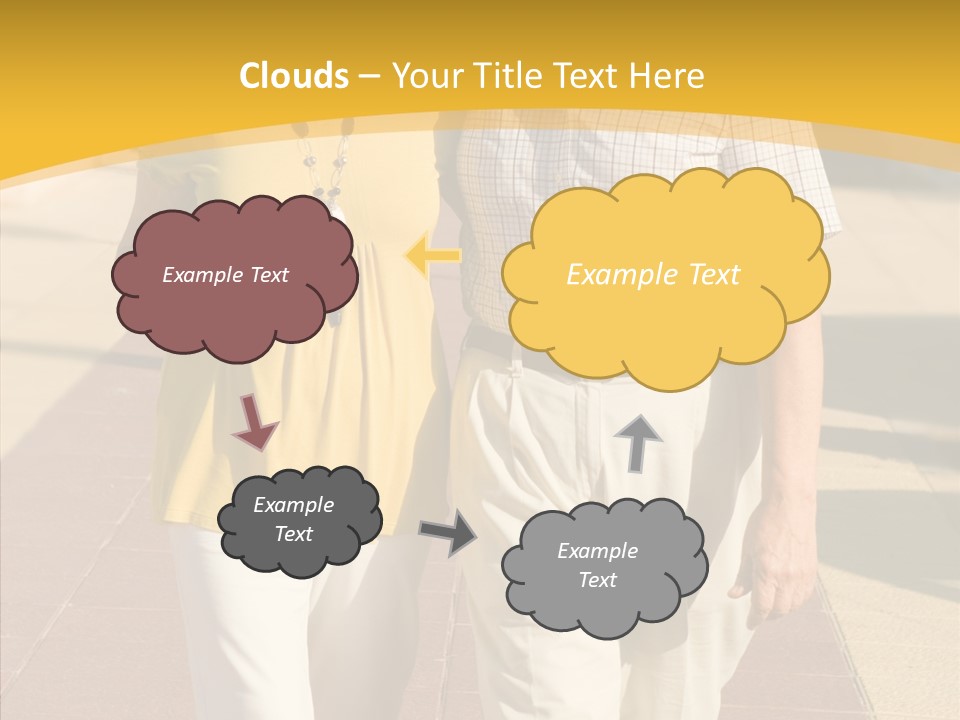 Old Outdoors Smiling PowerPoint Template