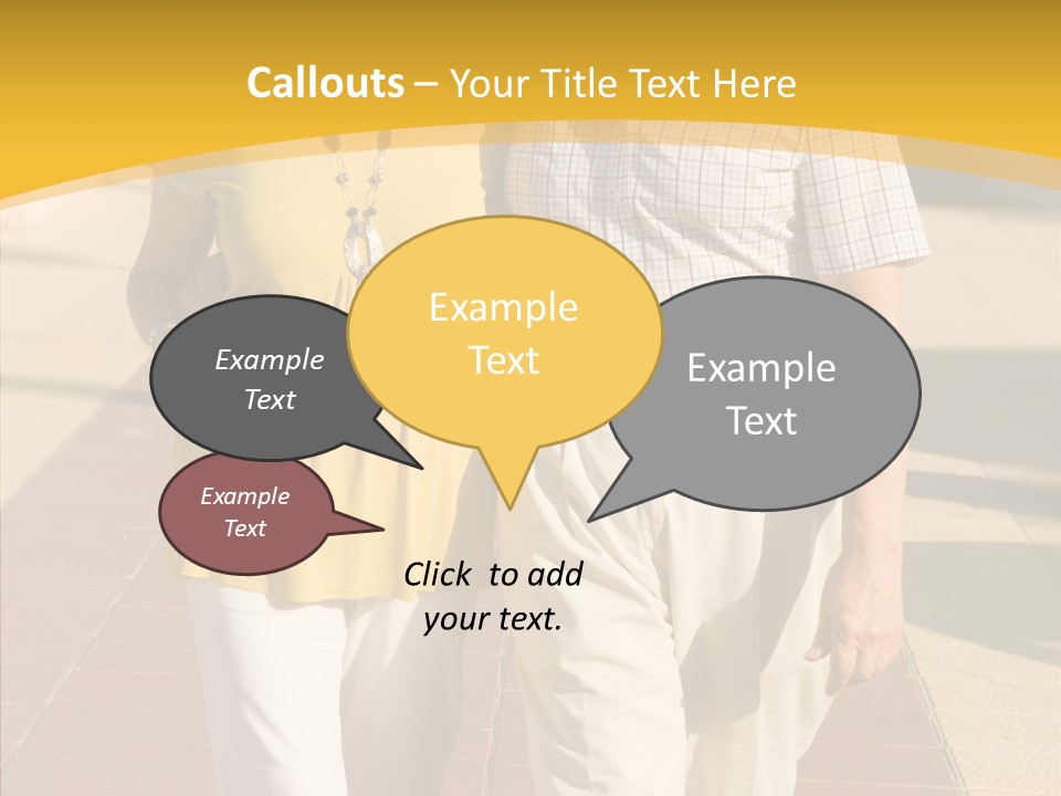 Old Outdoors Smiling PowerPoint Template