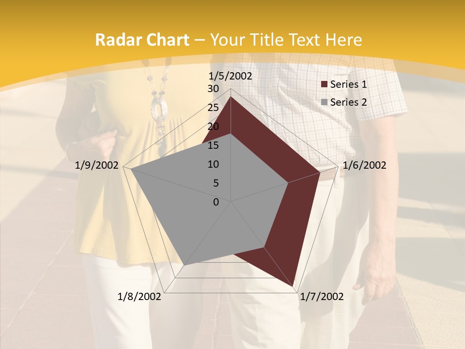 Old Outdoors Smiling PowerPoint Template