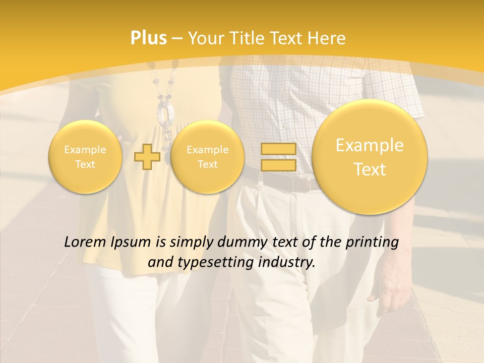 Old Outdoors Smiling PowerPoint Template